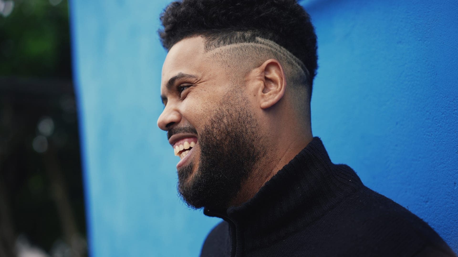 Happy man with wealth mindset